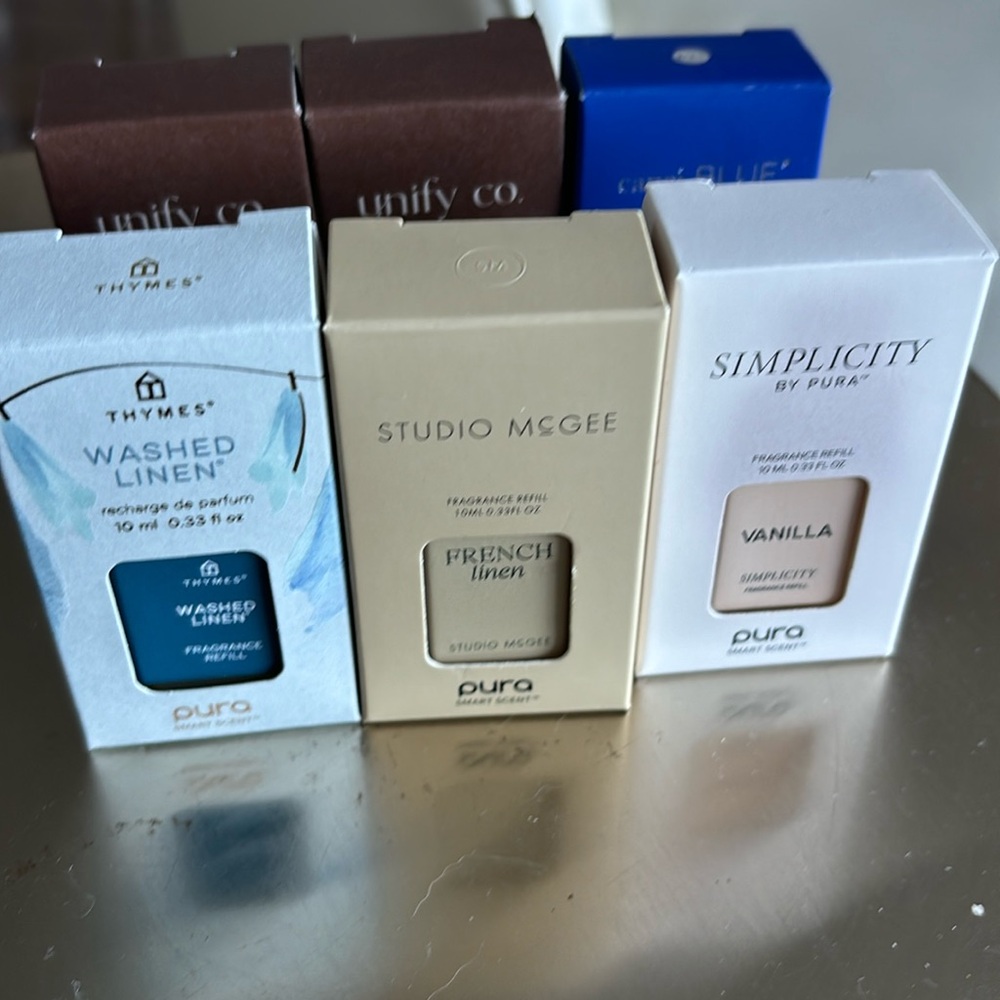 Brand New Never Used Pura Fragrances | Purchased September 2024 | 6 Total